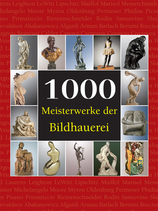 Title details for 1000 Meisterwerke der Bildhauerei by Joseph Manca - Available